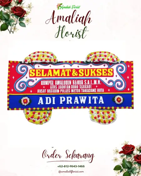 Papan Bunga Ucapan Selamat Sidogembul